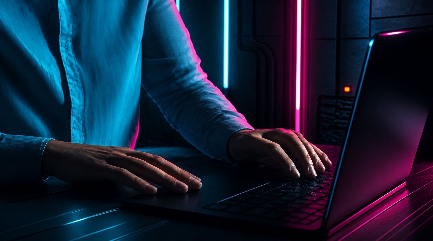 woman at laptop