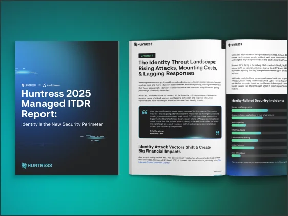 Huntress 2025 Managed ITDR Report 