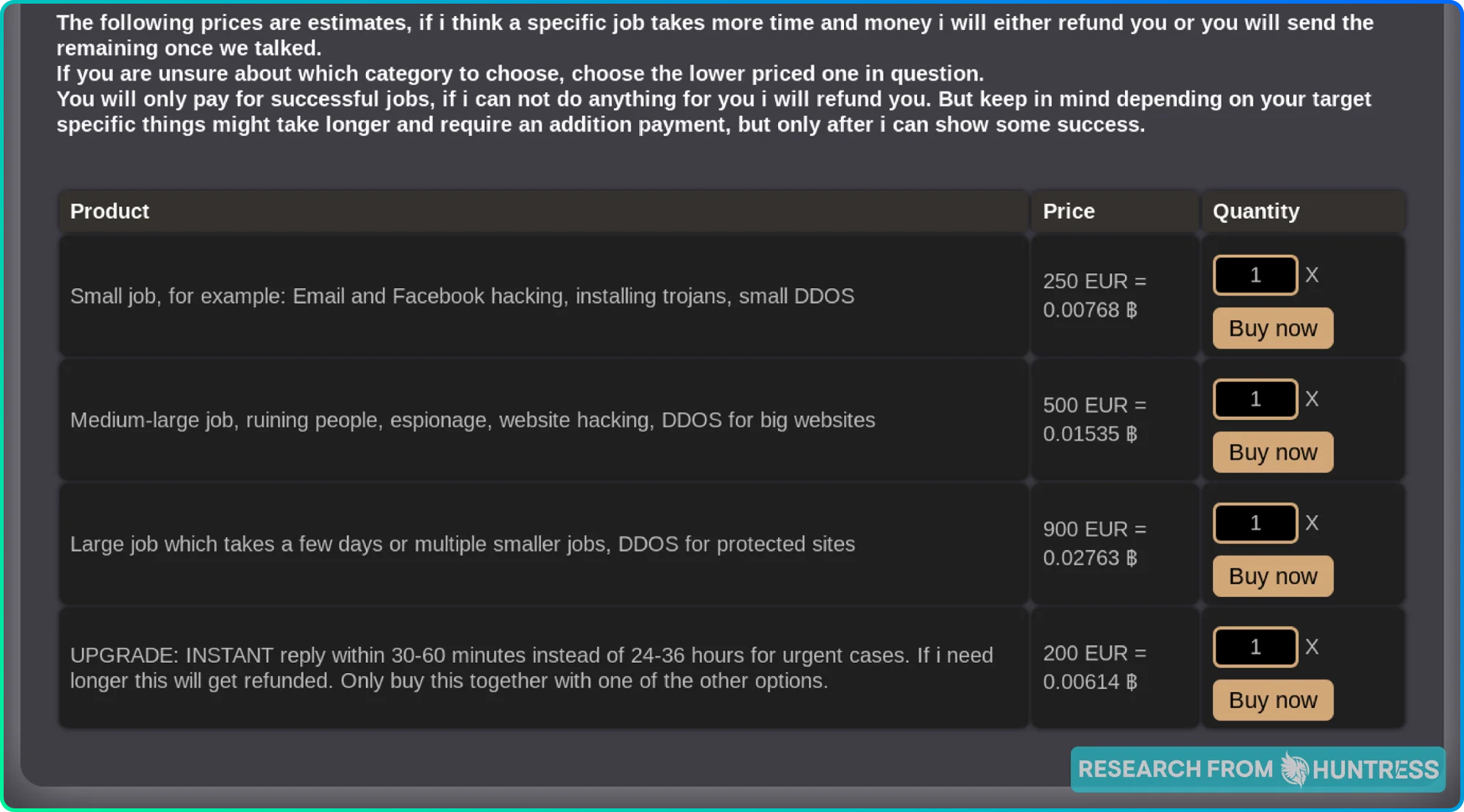 dark web