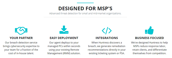Designed for MSPs