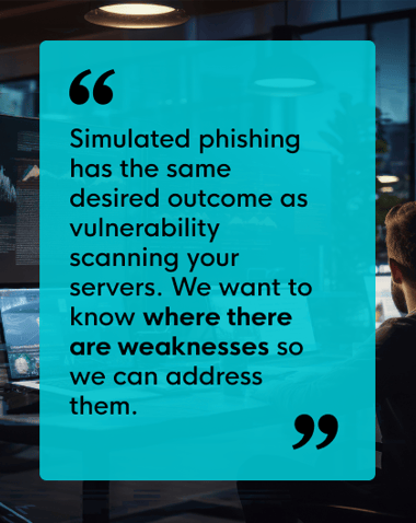 Simulated phishing