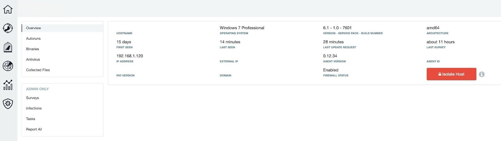 HostIsolation