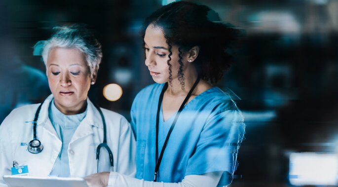 Two Medical Professionals