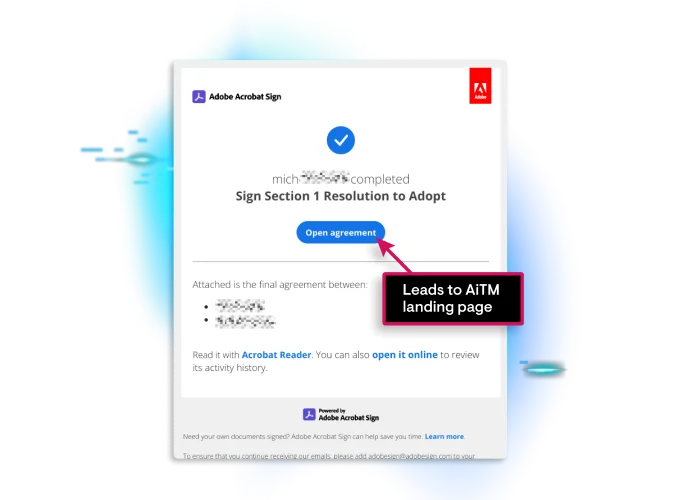 Sign Section 1 Resolution to Adopt