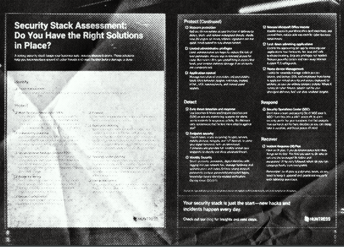 Security Stack Assessment Checklist
