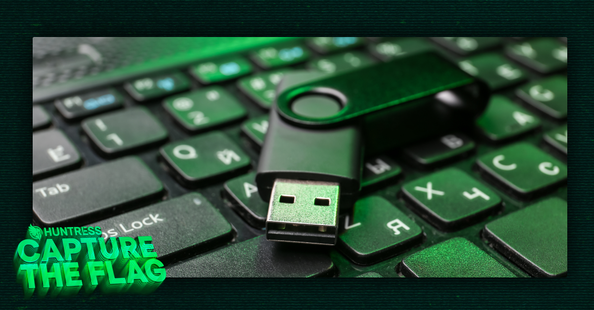 HuntressCTF - Thumbdrive