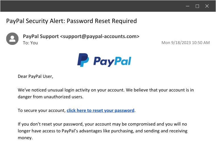 PayPal Security Alert-1