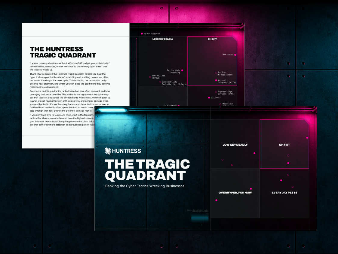 The Huntress Tragic Quadrant