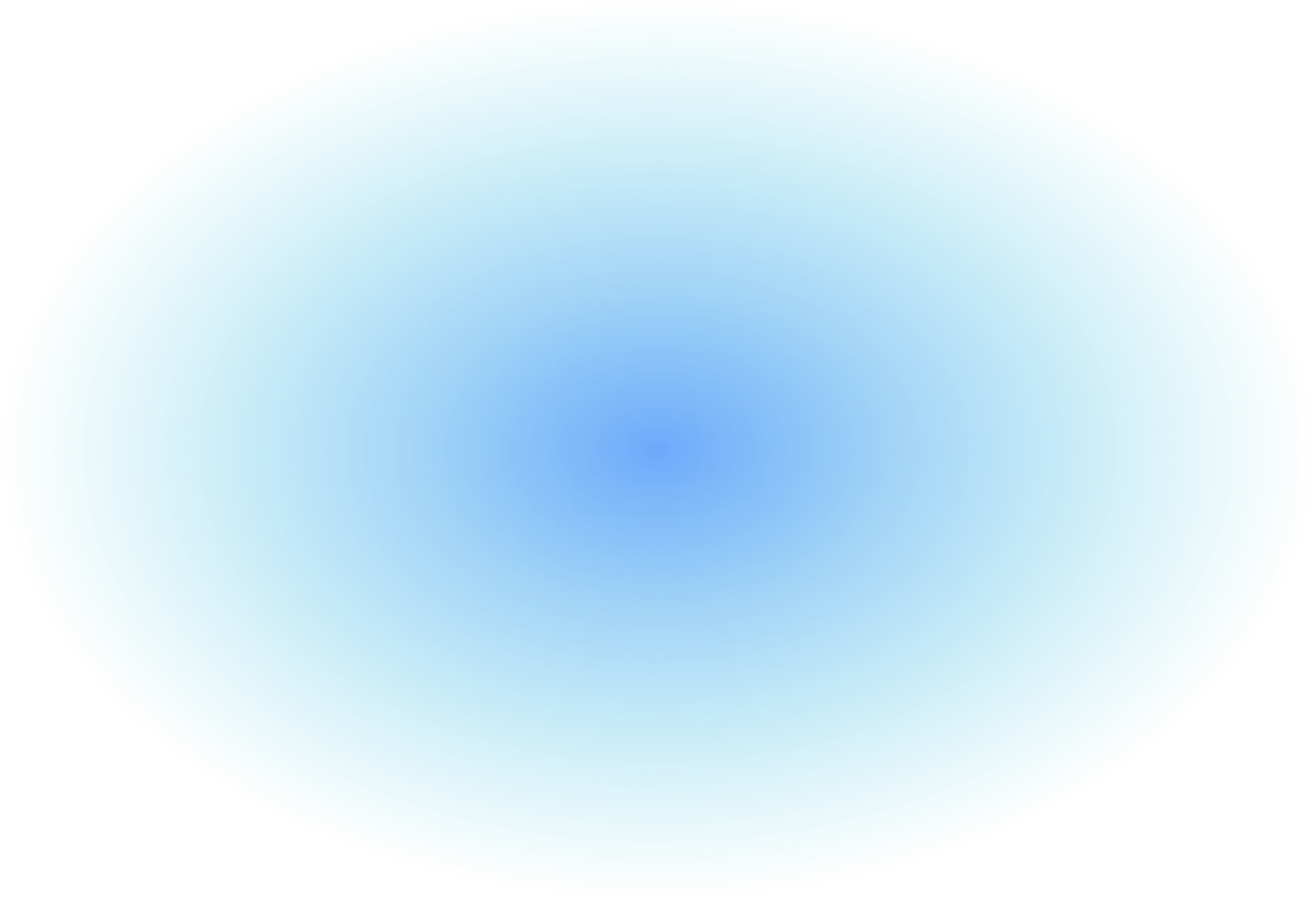 Blue ellipse