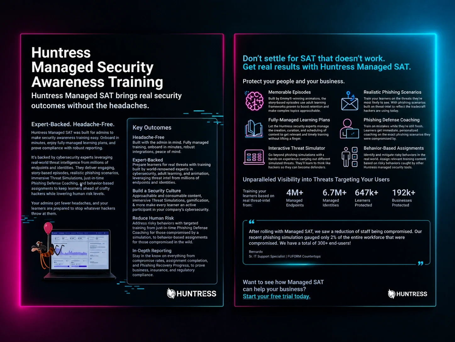 Managed Security Awareness Training Datasheet