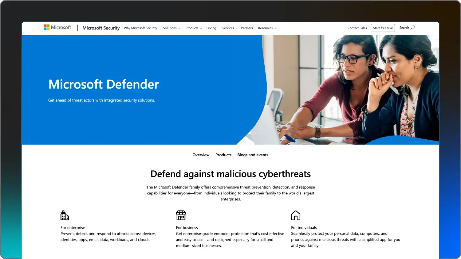 A screenshot of Microsoft Defender Experts.