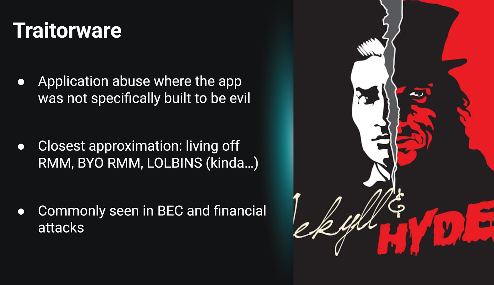 Traitorware, aka Good Apps Gone Rogue. 