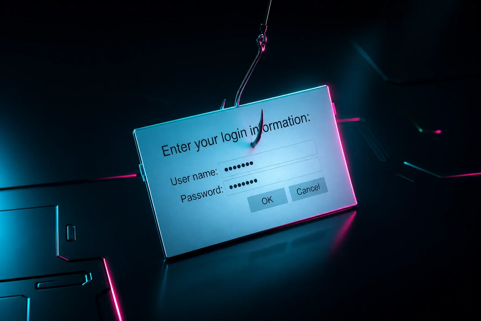 Account Credentials Snagged by Fishing Hook