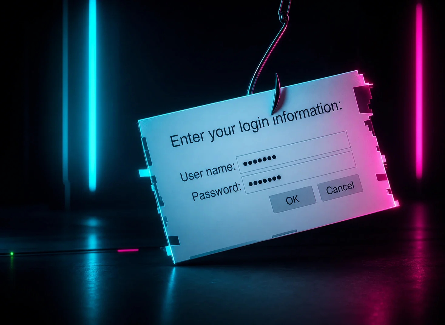 Account Credentials Snagged by Fishing Hook