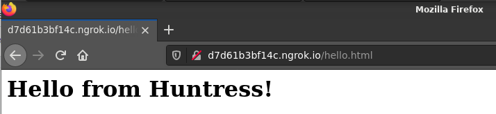 html page