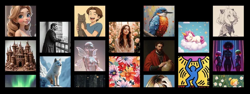 Creative AI Art Styles - Various artistic transformations