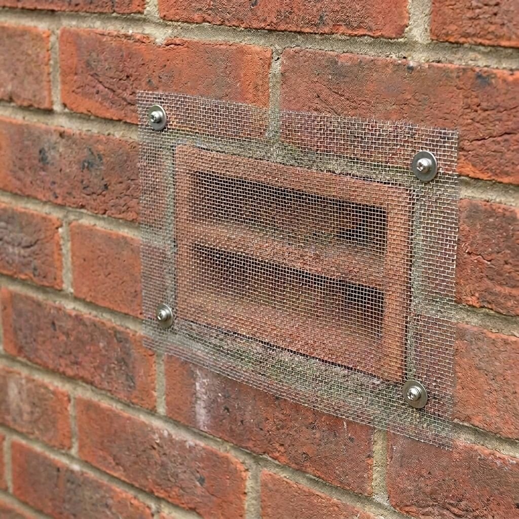Samples of different wire mesh types