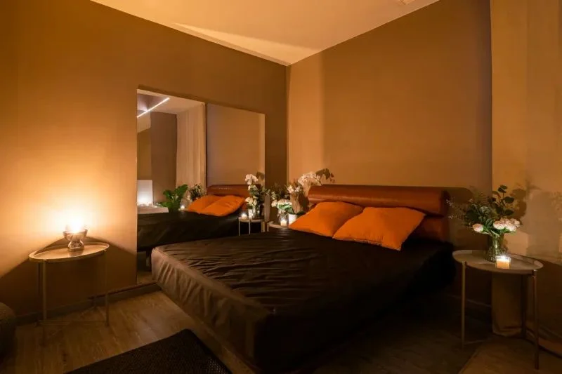 Private massage room at Erotic Massage center in Eixample, Barcelona