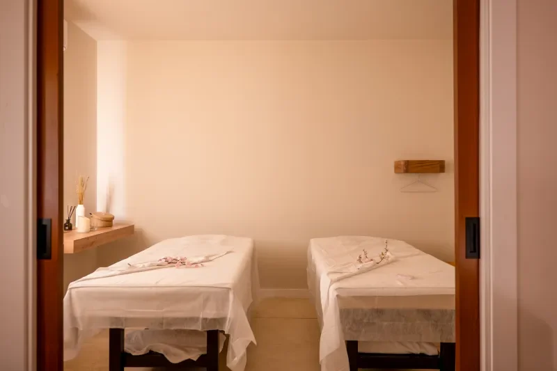 Couples massage room at Iki Thai Massage Spa