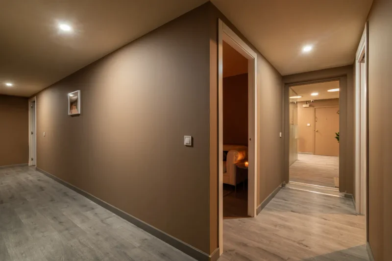 Premium aromatherapy oils and accessories on display