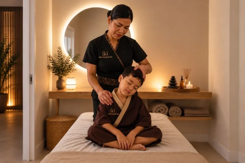 Kids Thai Massage treatment