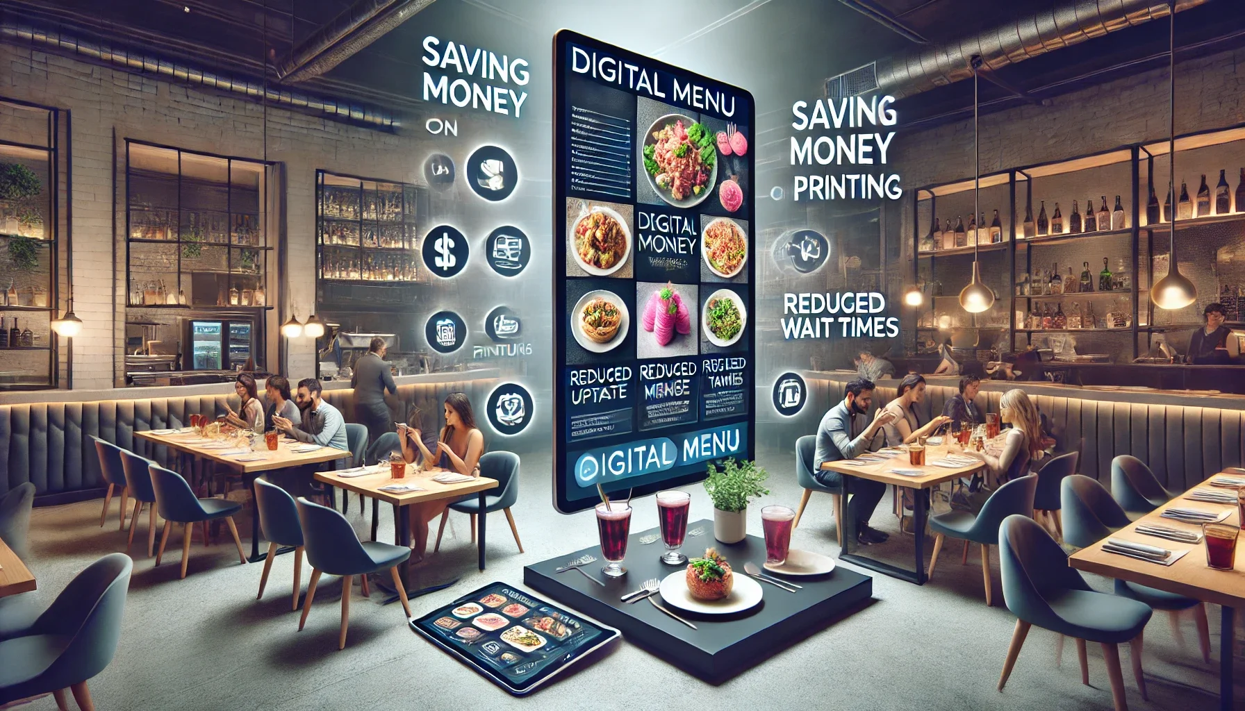 Digital Menu for Restaurant