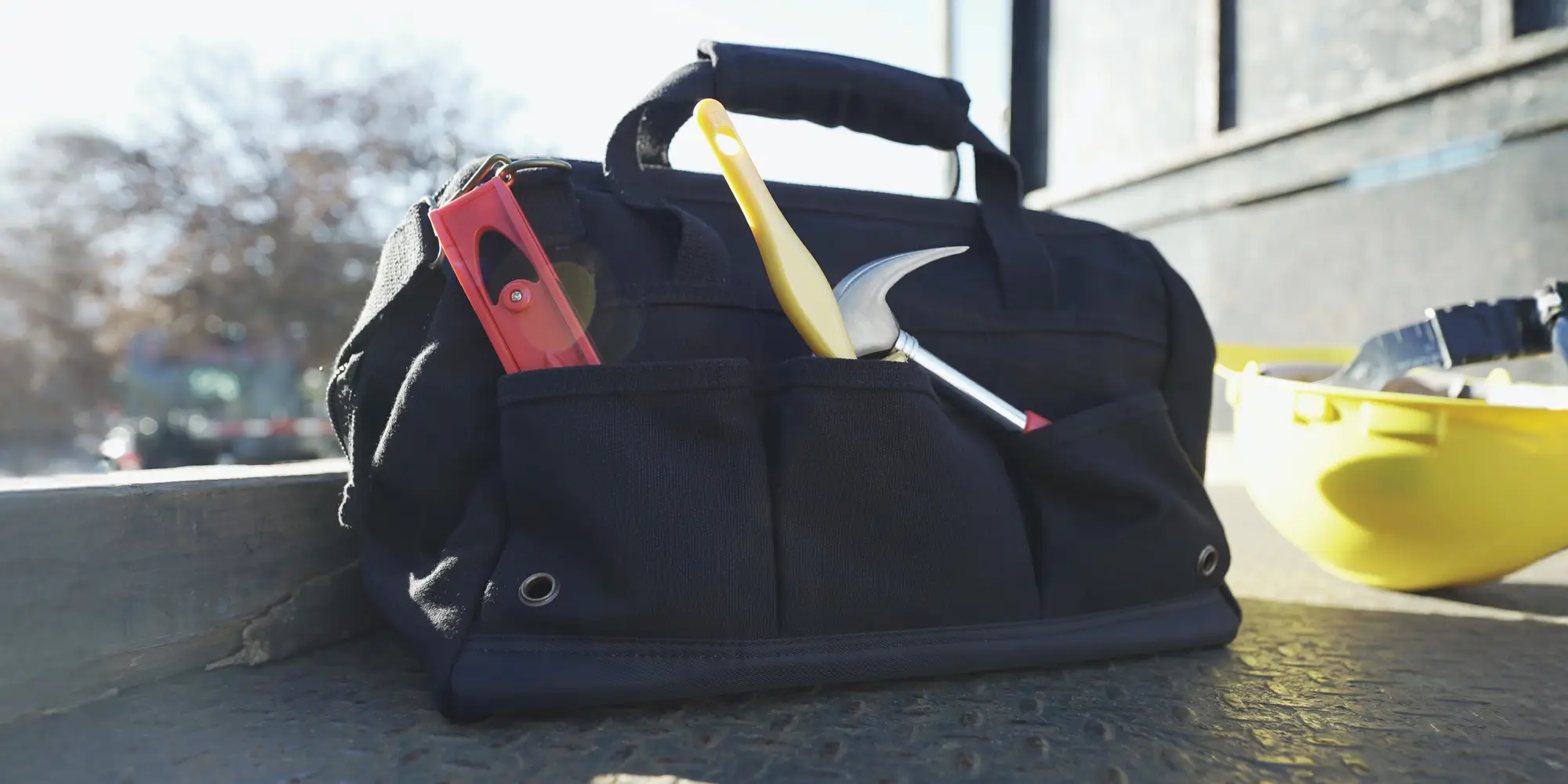 Tool Bag at a job site