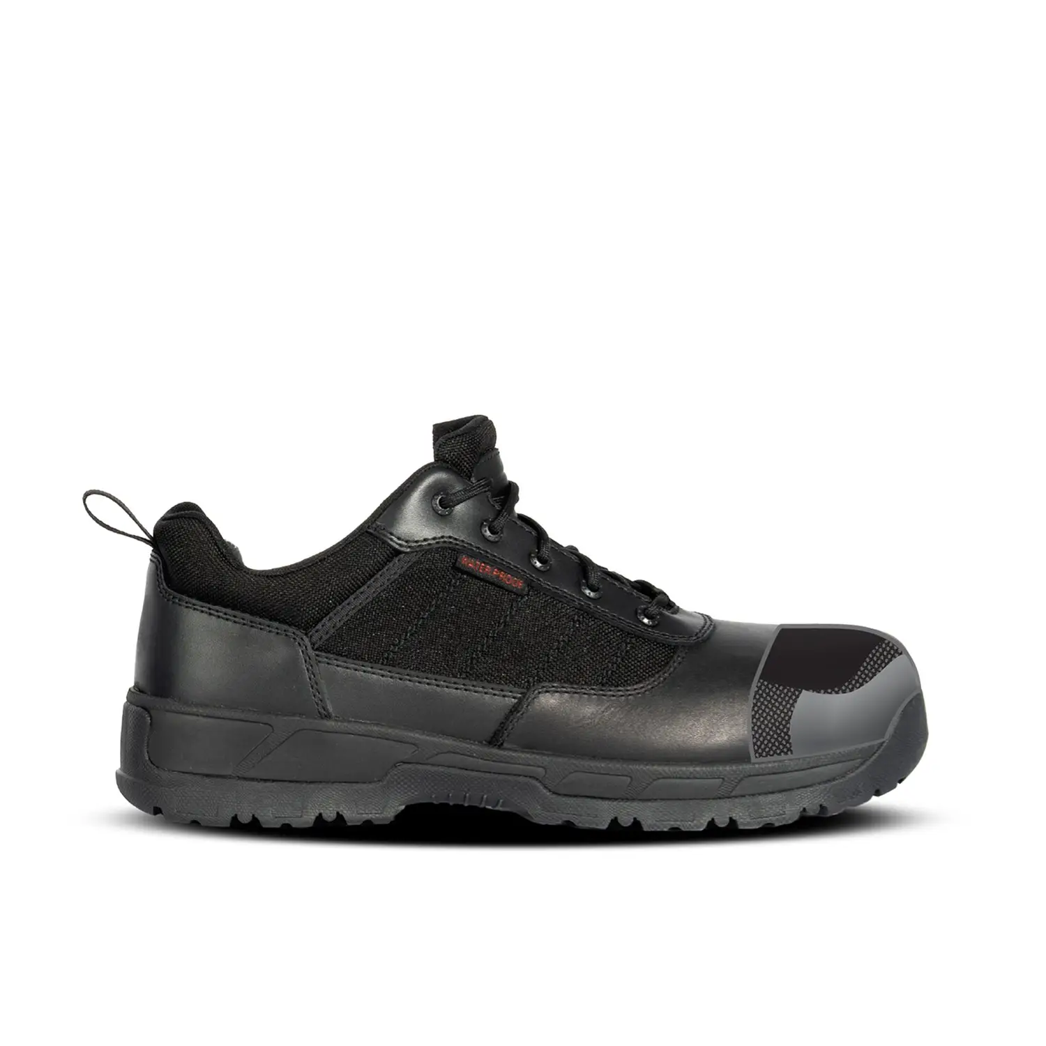 Black 4 Inch Guardian Comp Toe Tactical Shoes