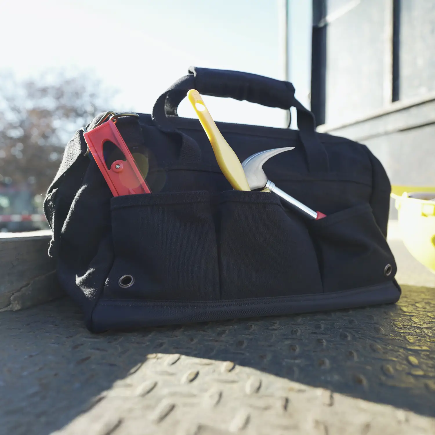Tool Bag at a job site