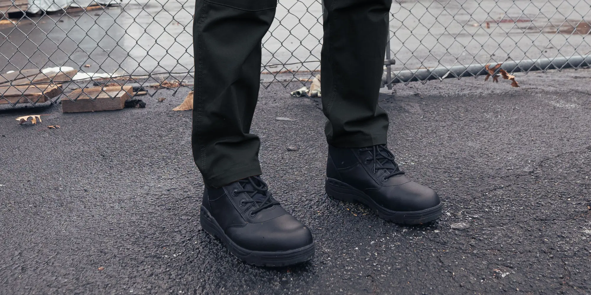 Black Security Tactical Boot