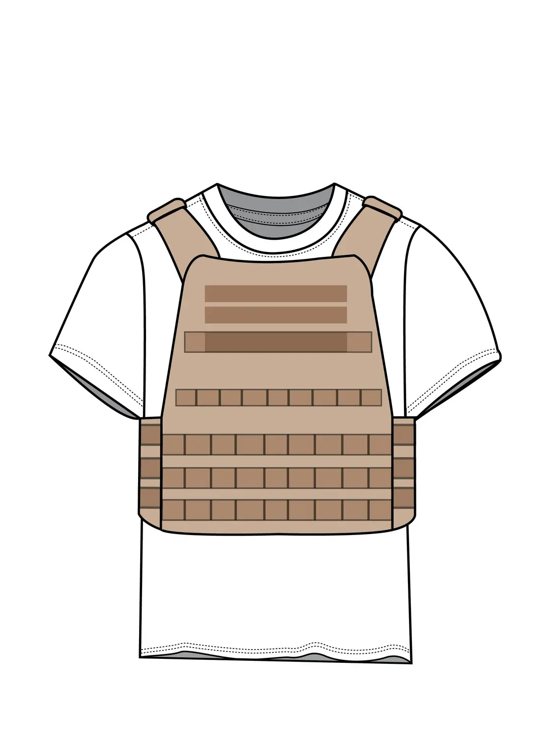 Drawing Plate Carrier Vest