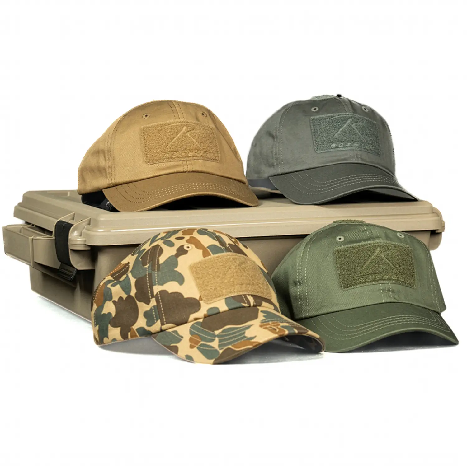 Hero Banner of tactical caps and baseball hats 