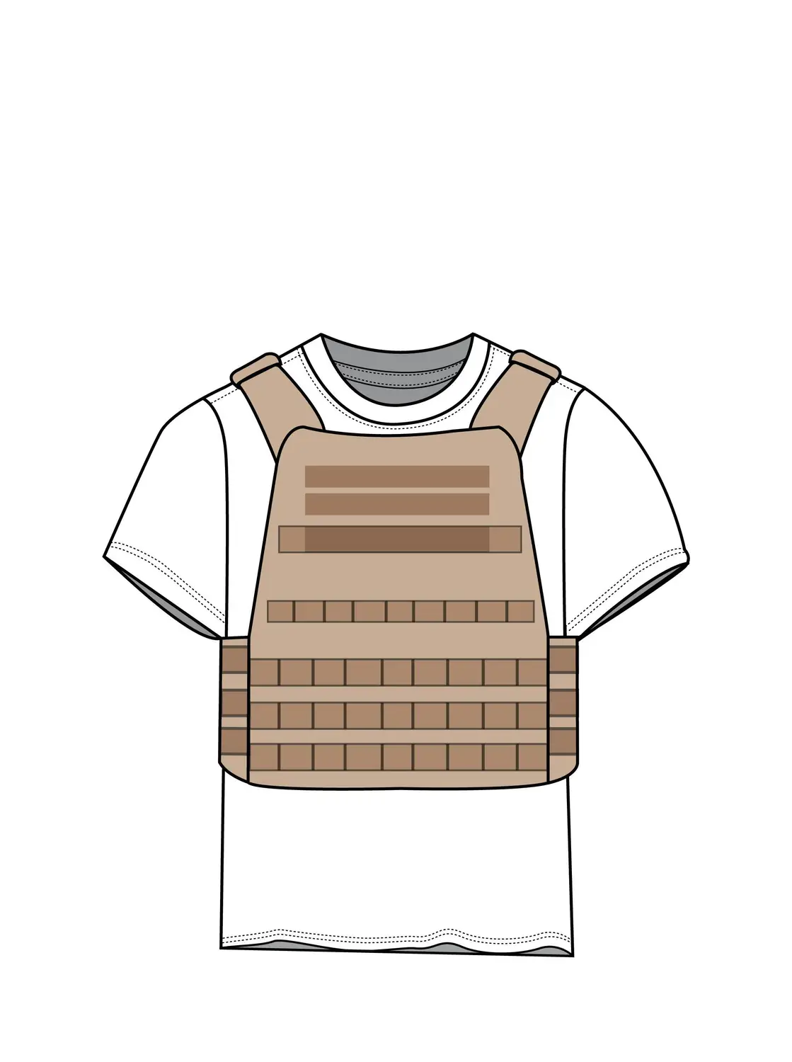 Plate Carrier Vest Size Chart Image