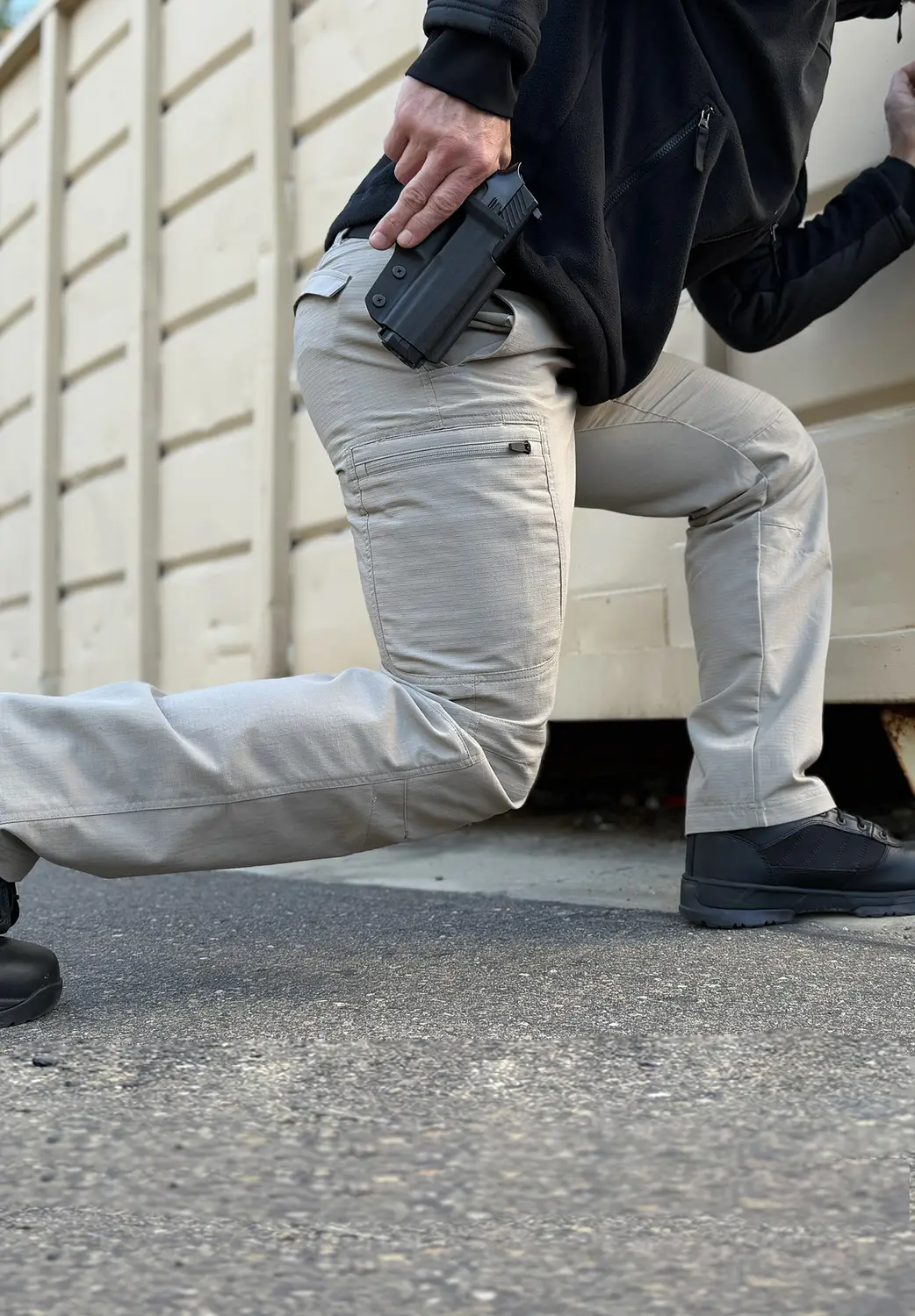 Tan Patrol Pants