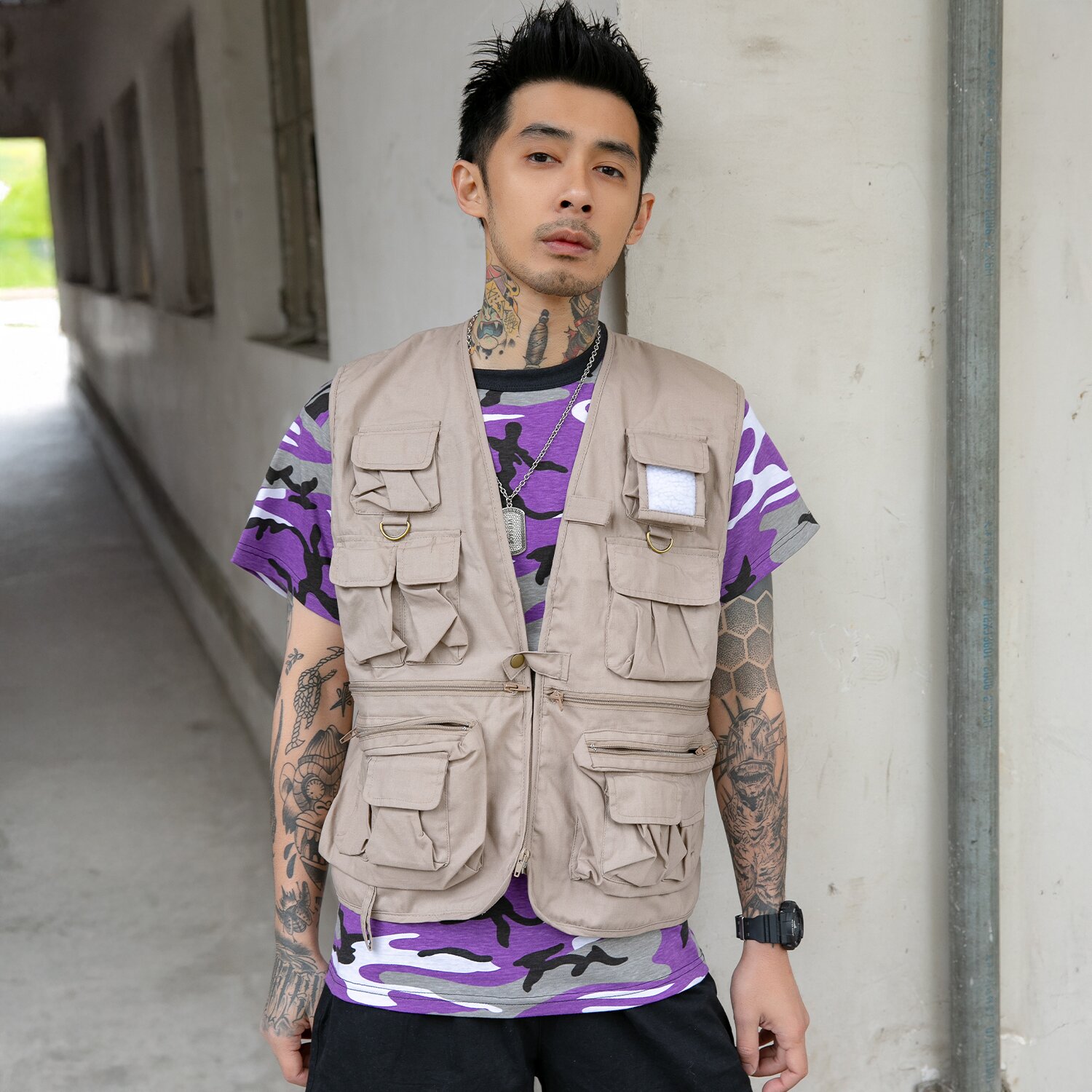 Puple Camo Shirt