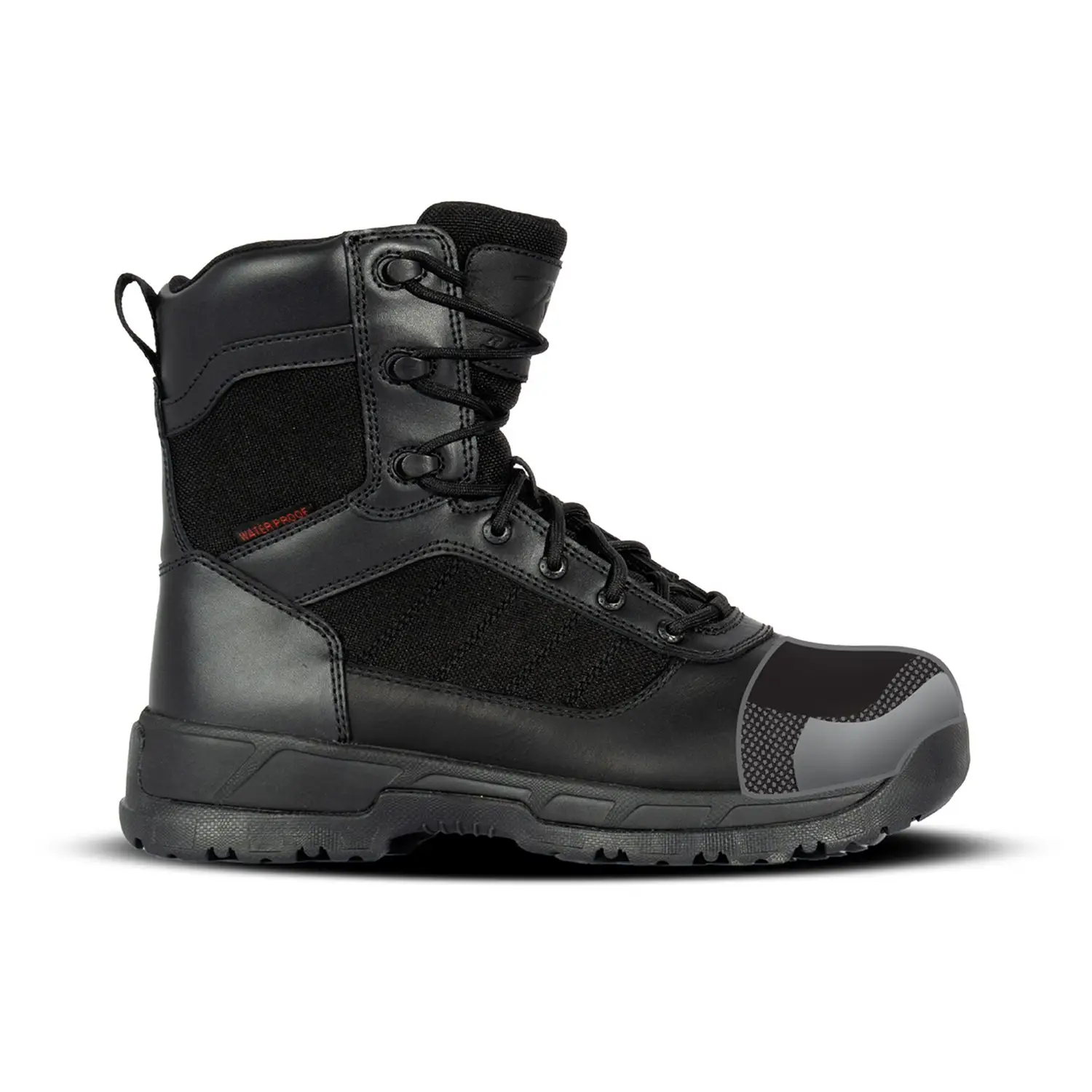 Black 8 Inch Guardian Comp Toe Tactical Boots