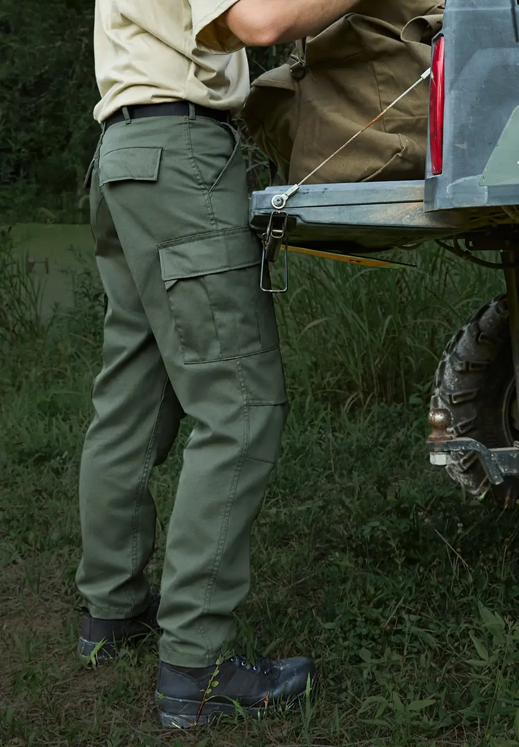 BDU Cargo Pants Walking