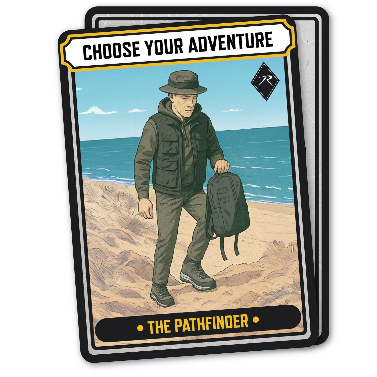 Choose Your Adventure Pathfinder Graphic Design TCG Card Game Campaign