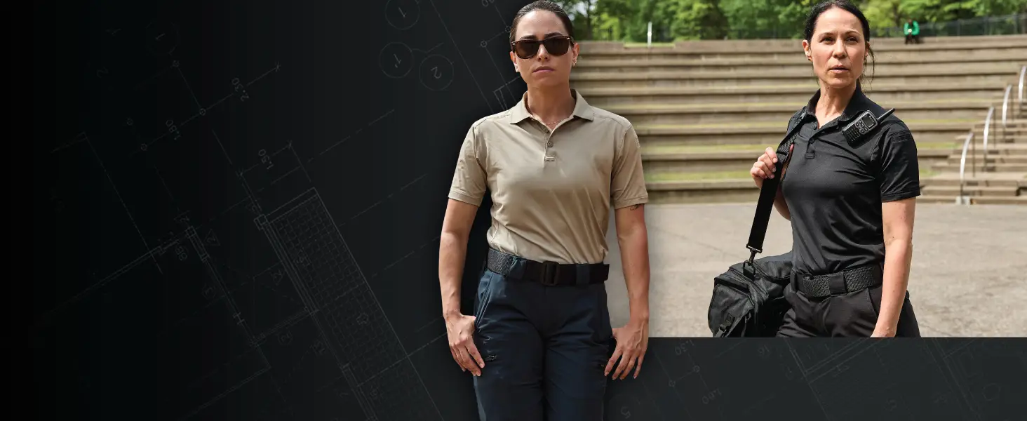 Womens Performance Polo Layered Hero Banner
