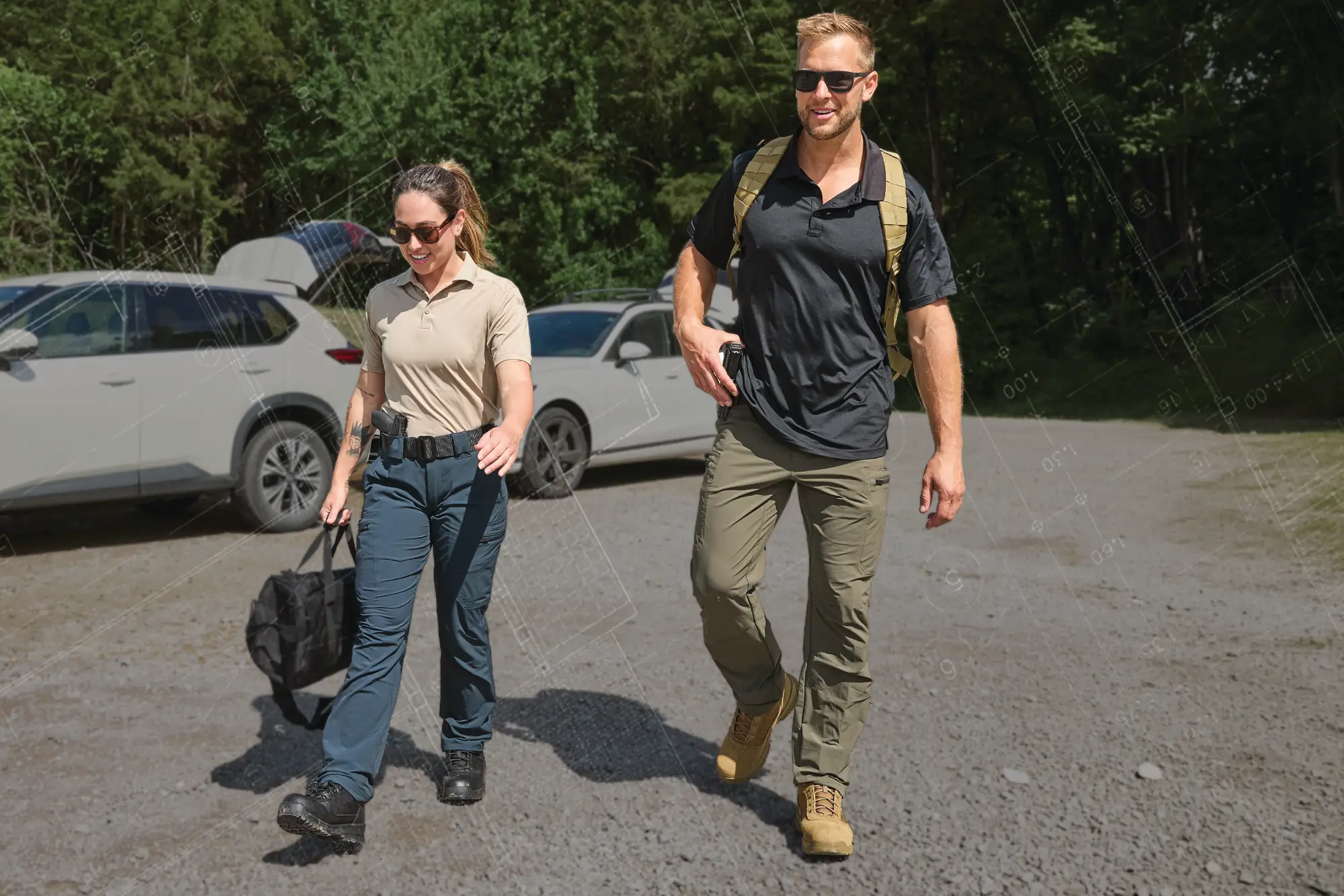 Performance Polos & Tactical Pants Lifestyle