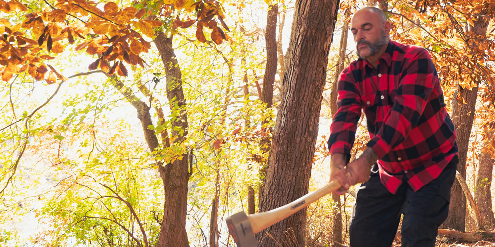 Red Flannel Shirt Outdoors