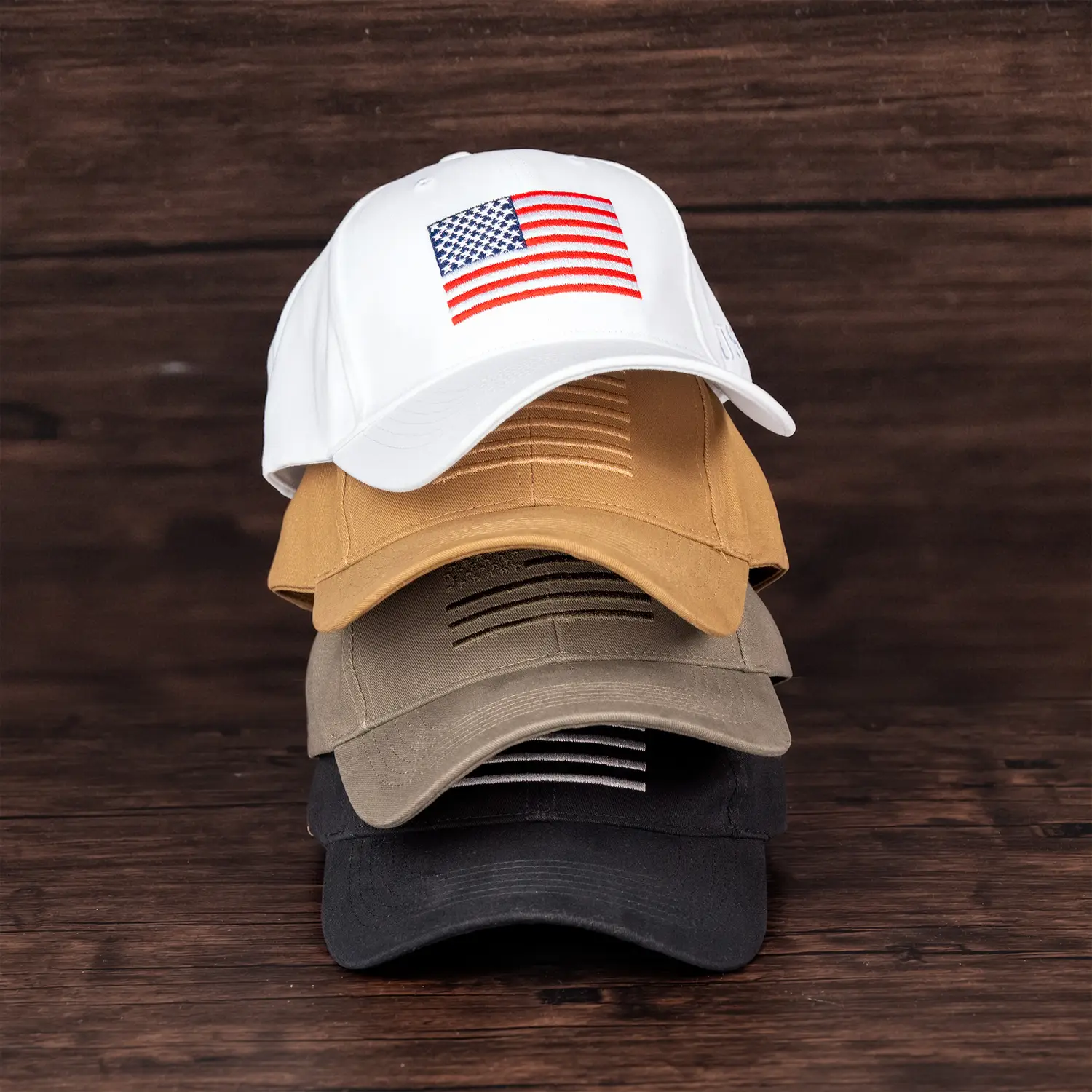 Multicam US Flag Cap