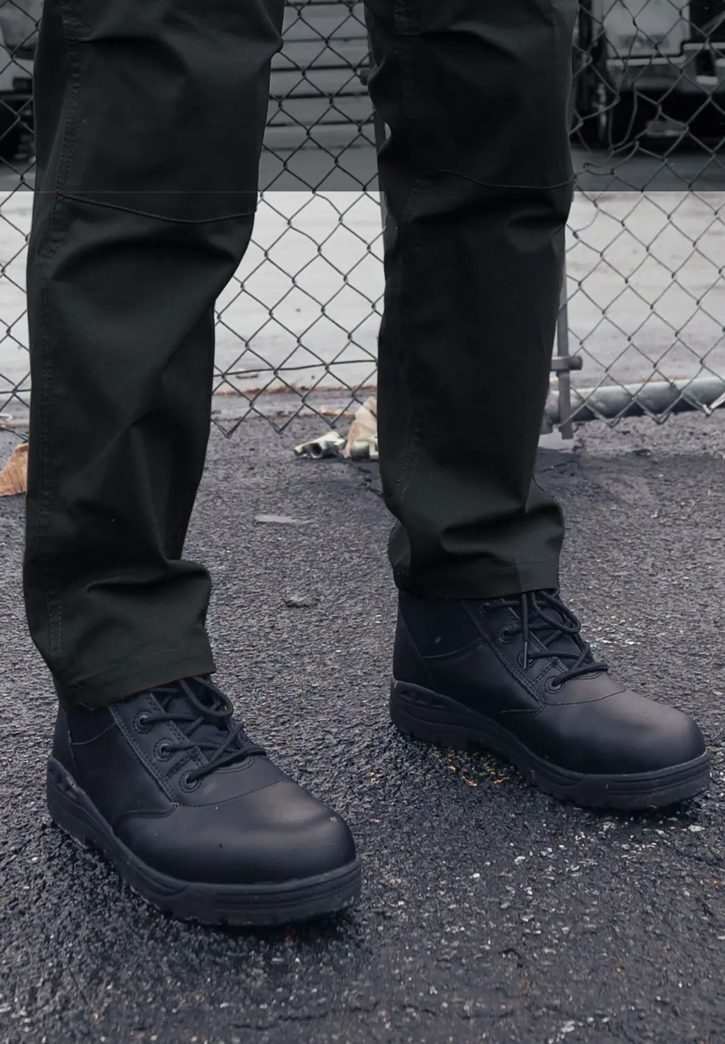 Black Security Tactical Boot