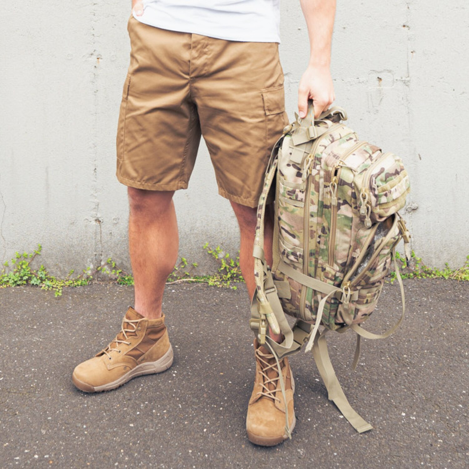 Coyote Brown Tactical BDU Cargo Shorts