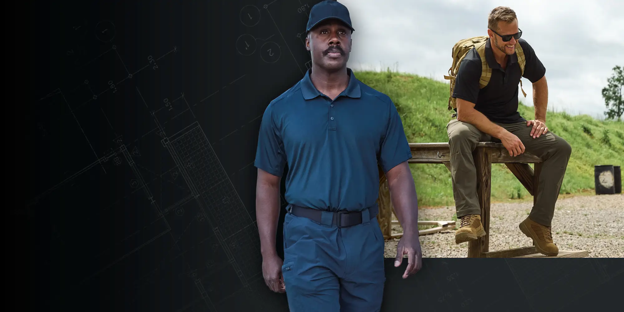 Performance Polo Layered Hero Banner