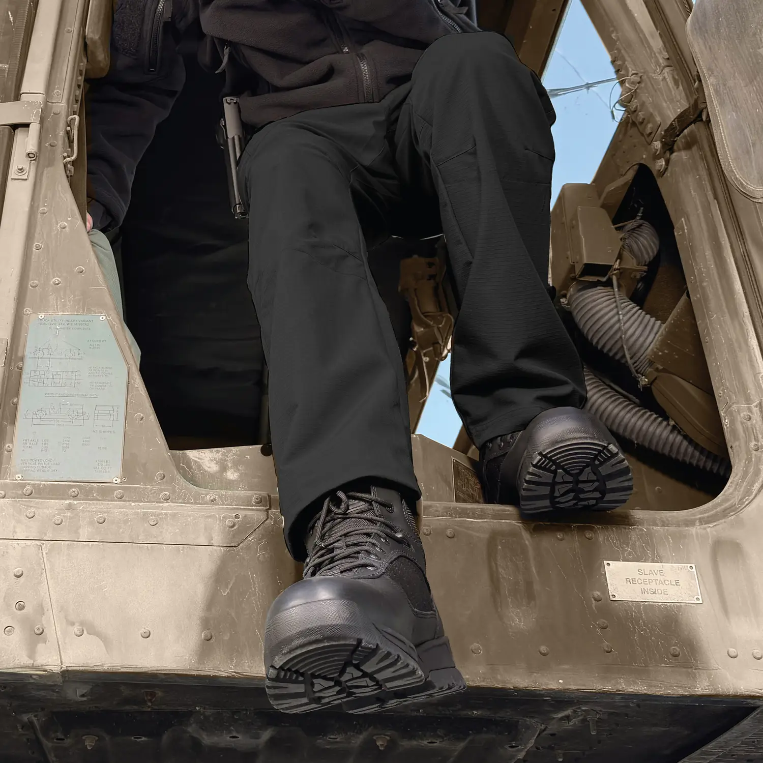 Black Patrol Uniform Pant