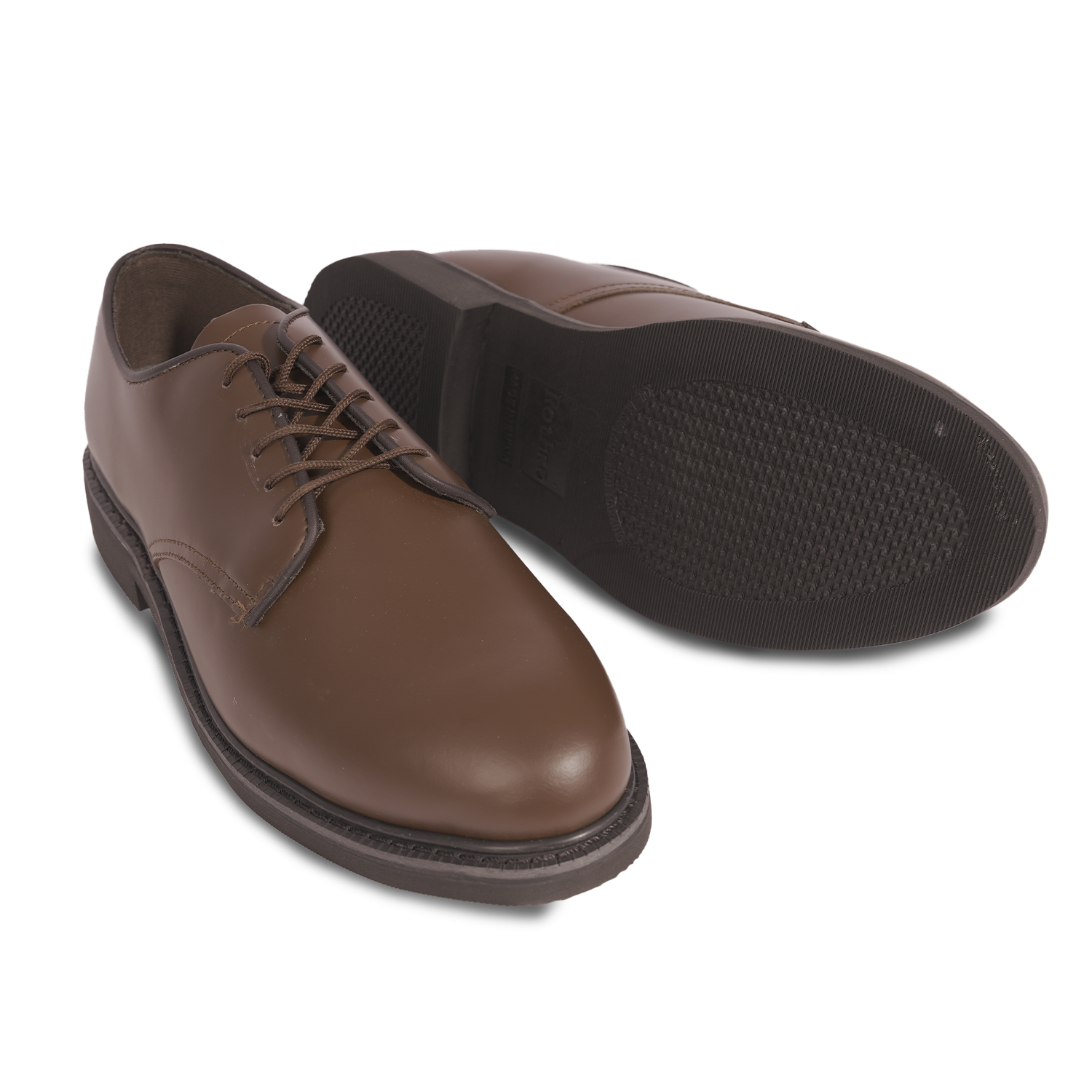 Brown Uniform Oxfords