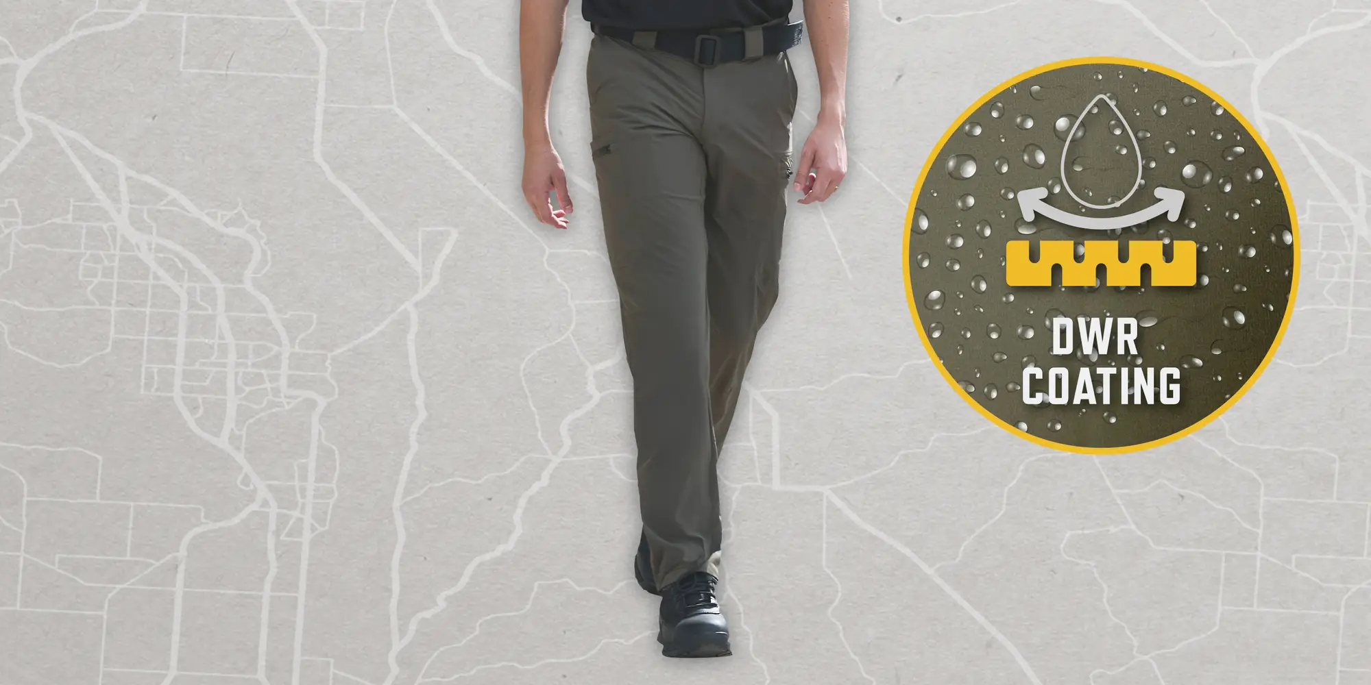 Frontline Series Edge Pants Durable Water Repellent DWR Coating