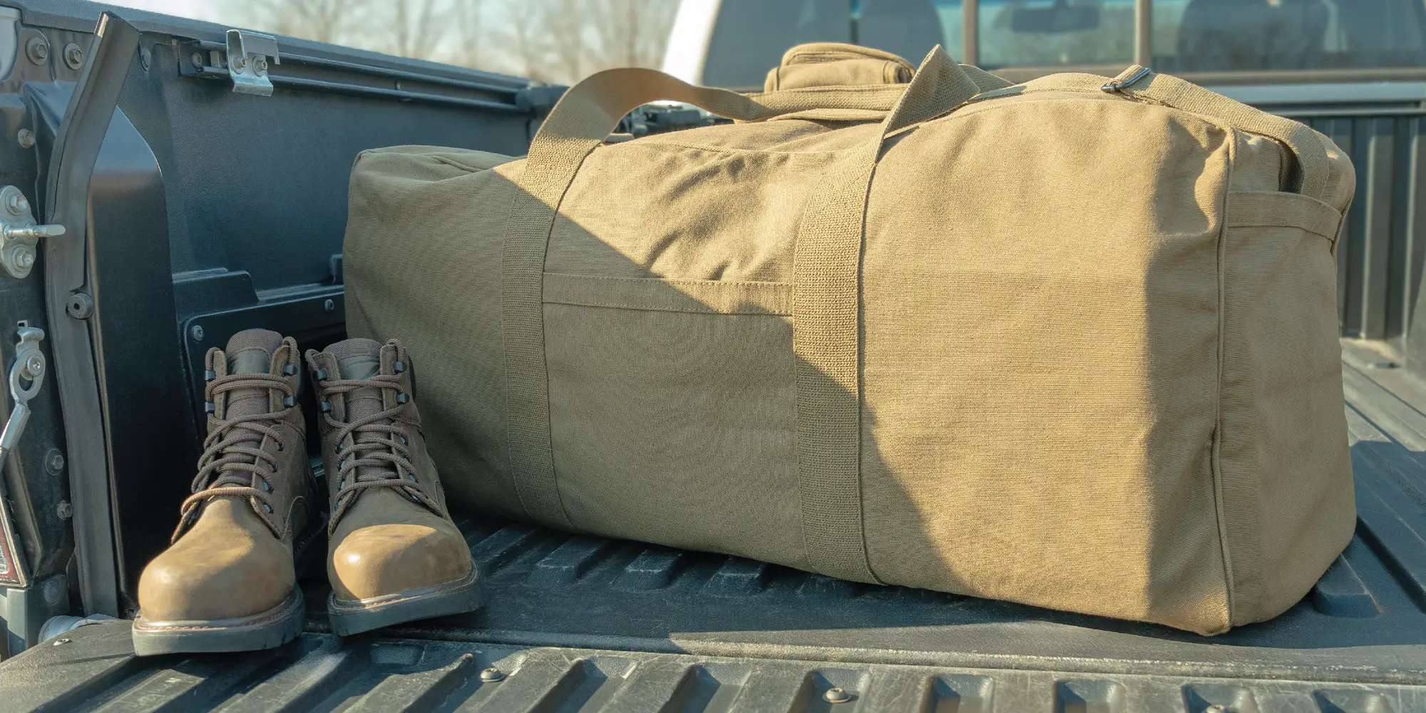 The Jumbo Canvas Cargo Bag