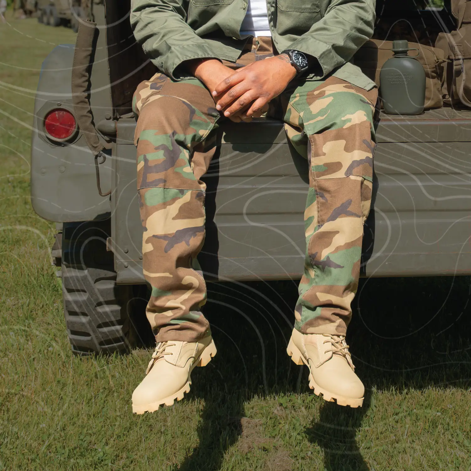 Camo BDU Pants